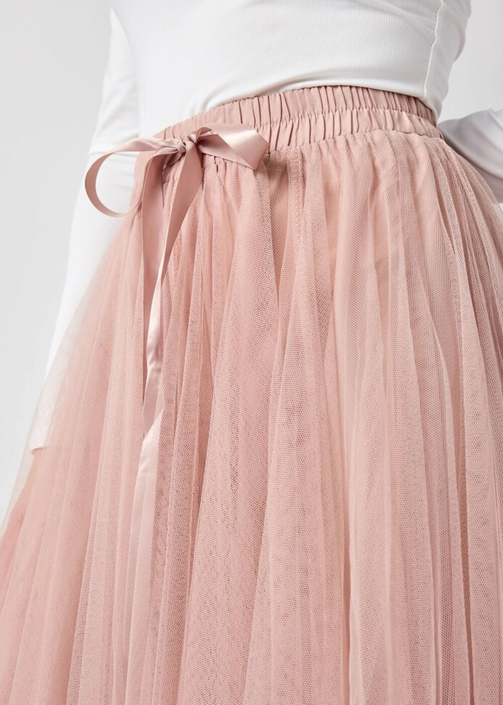 Amore tulle midi skirt hotsell