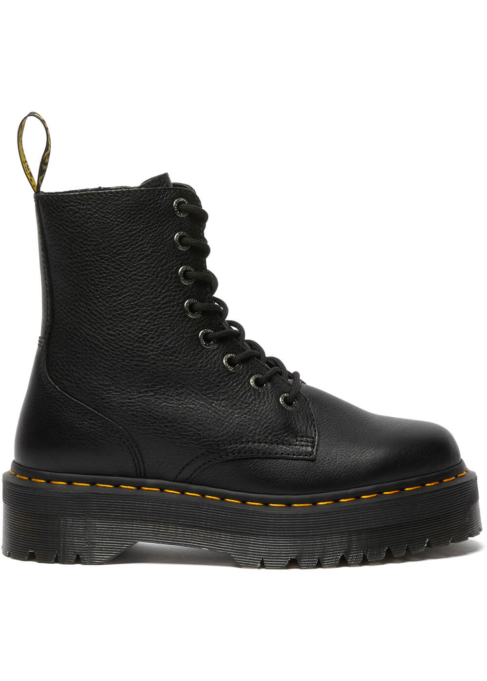 Dr. Martens Jadon lll Soft Leather Platform Boots Black www.succubus.us